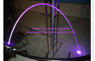 China Custom Rainbow Glass Light Jet Fountain With LED Light For Swimming Pool manufacturer
