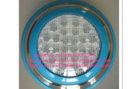 12W 18W 27W 36W 54W 81W Stainless Steel Big Power LED Underwater Swimming Pool Lights With White / Blue Rings for sale