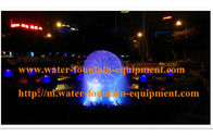 Crystal Ball Fountain With Atomizer RGB LED Light Has Misting And Colorful for sale