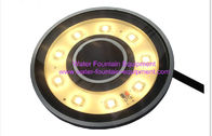 China Diameter 110mm Underwater Fountain Lights 5w Submersible Pond Fountain Lighting manufacturer