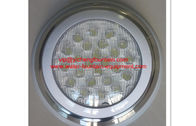 China 12w - 81w Big Power Led Underwater Swimming Pool Lights With White / Blue Ring manufacturer