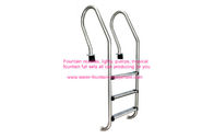 Stainless Steel Swimming Pool Accessories Ladders Steps With Or Without Anti-slip 1.1mm exporters