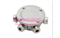 China Diameter 115mm IP68 Underwater Fountain Lights Stainless Steel Junction Box manufacturer