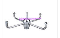 Stainless Steel Pirouette Dragon Rotating Water Fountain Nozzle Heads 4 Arms Spraying exporters