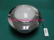 China Stainless Steel Cover Underwater Swimming Pool Lights PAR56 Type With ABS White Niche manufacturer