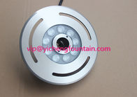 China 220mm Dia. Underwater Pond Light With Drain 32mm Middle Hole 12 Watt Submersible Type factory