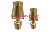 Adjustable Cascade Water Fountain Nozzles Fountain Spray Heads To Have Great Foam Brass Material exporters