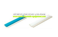 China Light Blue Ceramic Swimming Pool Tiles , Overflow Swimming Pool Accessories manufacturer