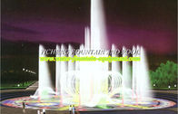 Decorative Floor Water Fountain Equipment , Customize Land Water Dry Fountain exporters