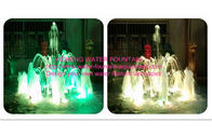 China Portable Garden Decoration Dancing Water Fountain Stainless Steel Piping manufacturer