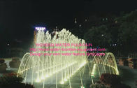 China Program Control Water Fountain Project , Dry Fountains / Floor Multicolored LED Fountain manufacturer