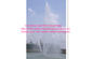 Straight Spray Floating Pond Fountain , Dancing Water Fountain Equipment factory