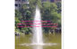 Straight Spray Floating Pond Fountain , Dancing Water Fountain Equipment factory