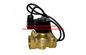 Brass Material IP68 Two Ways Solenoid Valve Water Fountain Accessories AC24V factory
