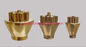Concentration Water Fountain Nozzles Outdoor Fountain Nozzle Spray 3 - 10m Height Brass Material factory