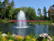 Small Size Garden Floating Water Fountain Full Set  For Different Ponds And Lakes Different Shapes factory