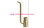 Brass Material Golden Gushing Bubble Spray Fountain Nozzle Heads With Outlet Tube factory