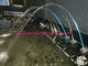 Fully Stainless Steel Water Jumping Jet Fountain Outdoor Color Lighting Decoration factory