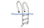 Swimming Pool Stainless Steel Ladders Silver Thickness 0.9mm - 1.1mm factory