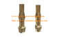 DN15 - DN40 Water Fountain Spray Heads Brass Forthy / Air Mixed factory