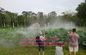 Landscape Fog Water Fountain Project With Large Spray Mist And Anions Air Vitamin factory