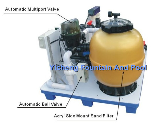 Smart Filtration Equipment Swimming Pool Controller With UV Chlorinator And Controller