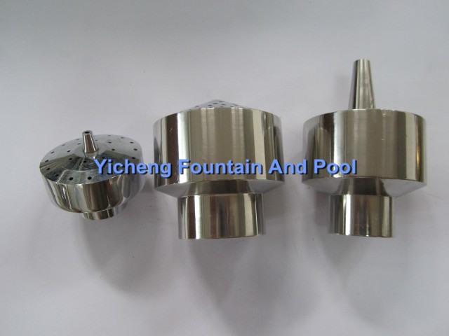 Blossom Pond Fountain Nozzles , Jet Spray Nozzle for Home Patio Fountains Parts