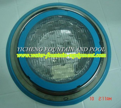 Dia. 300mm LED / Halogen Underwater Swimming Pool Lights With White / Blue Rings
