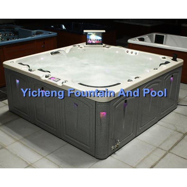 5 Adults Whirlpool Massage Indoor / Outdoor Jaccuzi Coner Spa / Pool Bathtub Hot Tub