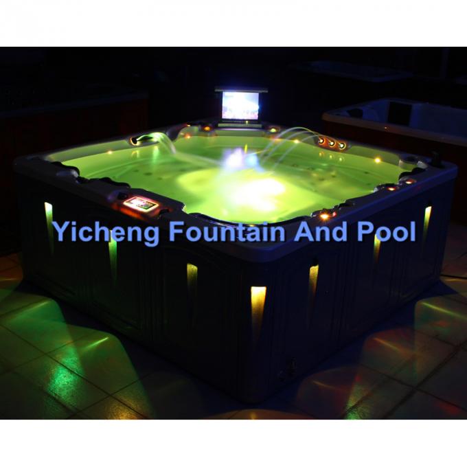5 Adults Whirlpool Massage Indoor / Outdoor Jaccuzi Coner Spa / Pool Bathtub Hot Tub