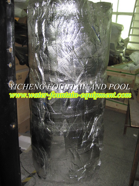 Inflatable Bubble PE Swimming Pool Solar Cover For Adding And Retainning Heat