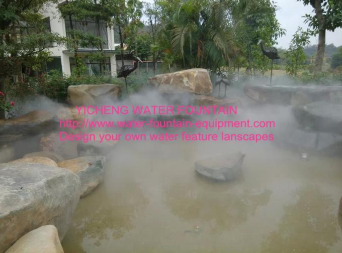 Artificial Fog Water Fountain Project Cold Fogging Machine For Making Mist