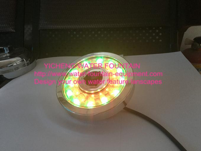 140mm Plastic With Chrom Underwater Fountain Lights LED 3.6W AC12V