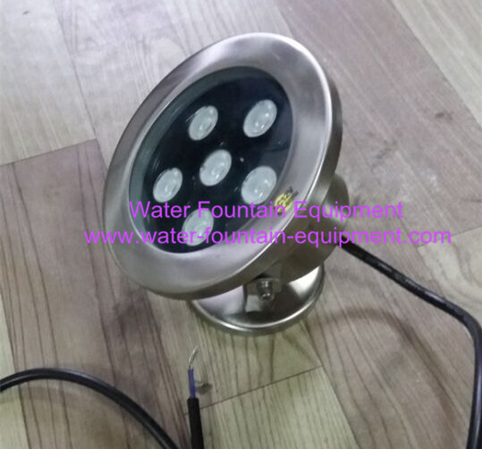 6 X 1W 6 X 2W 6 X 3W Underwater Led Fountain Lights Waterproof IP68