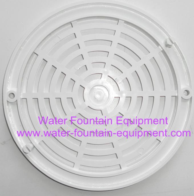 ABS/PVC Diameter 208mm Round Shape Swimming Pool Accessories Main Drain Cover