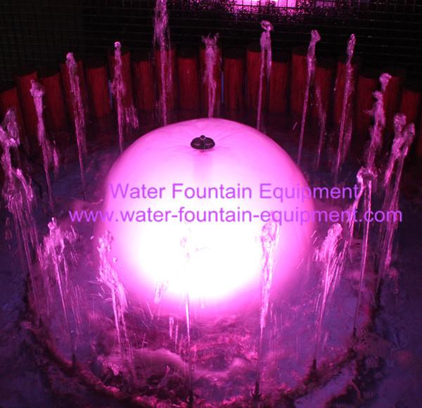 80W LED Atomizer Waterproof Underwater Fountain Lights Ring Light Making Mist