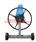 Length 5.4 Meter Above Ground Manual Roller Swimming Pool Accessories SS304 Material