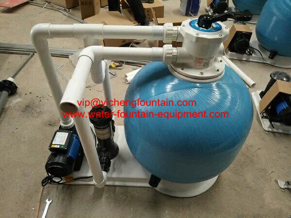 25 Inch Fiberglass Swimming Pool Sand Filters With Pump Set Filtration System