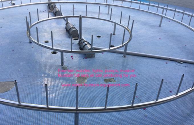 Running Led Underwater Pool Lights 2 Circles Dancing 18 Meters Filtration Pit