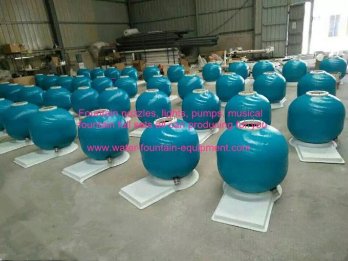 28 Inch Fiberglass Swimming Pool Sand Filters With Pump Set Filtration System White Base