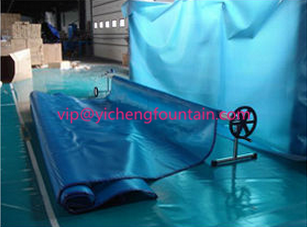 Above Ground Manual Roller Swimming Pool Accessories SS304 / Aluminum Material