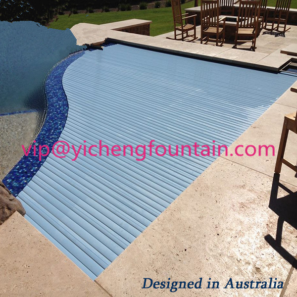 PE UV Stable Automatic Pool Covers Swimming Pool Controller Underwater Types