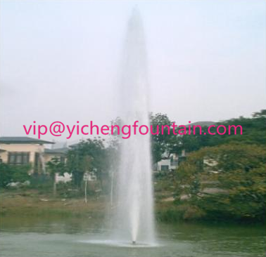 Concentration Water Fountain Nozzles Outdoor Fountain Nozzle Spray 3 - 10m Height Brass Material