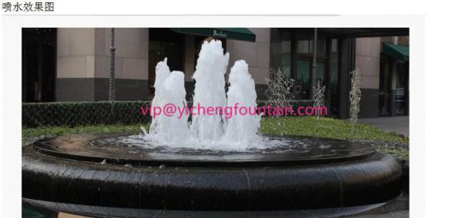 Adjustable Cascade Water Fountain Nozzles Fountain Spray Heads To Have Great Foam Brass Material