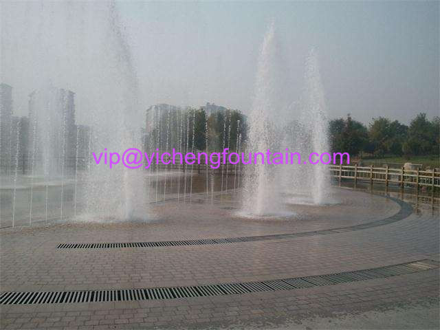 Floor Stainless Steel Grating For Dry Fountain Gather Water Back Open Type
