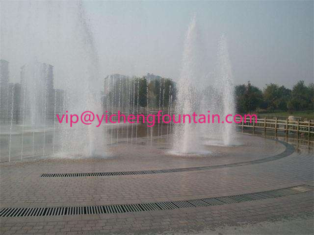 Fountain Gather Water Back Open Type SS / Galvanized Steel Floor Grating For Dry