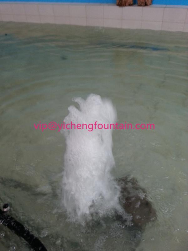 SS Foam Fountain Nozzle Heads Bubble Forming Fountain Nozzles 1/2 Inches - 3 Inches