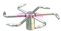 China Stainless Steel Water Fountain Nozzles , Rotating Fountain Nozzle Heads With 6 Arms manufacturer