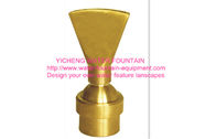 Gold Adjustable Fan Fool Water Fountain Heads Brass And Stainless Steel exporters
