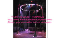 China Digital Musical Graphical Water Curtain Artificial Waterfall Fountain For Shows manufacturer